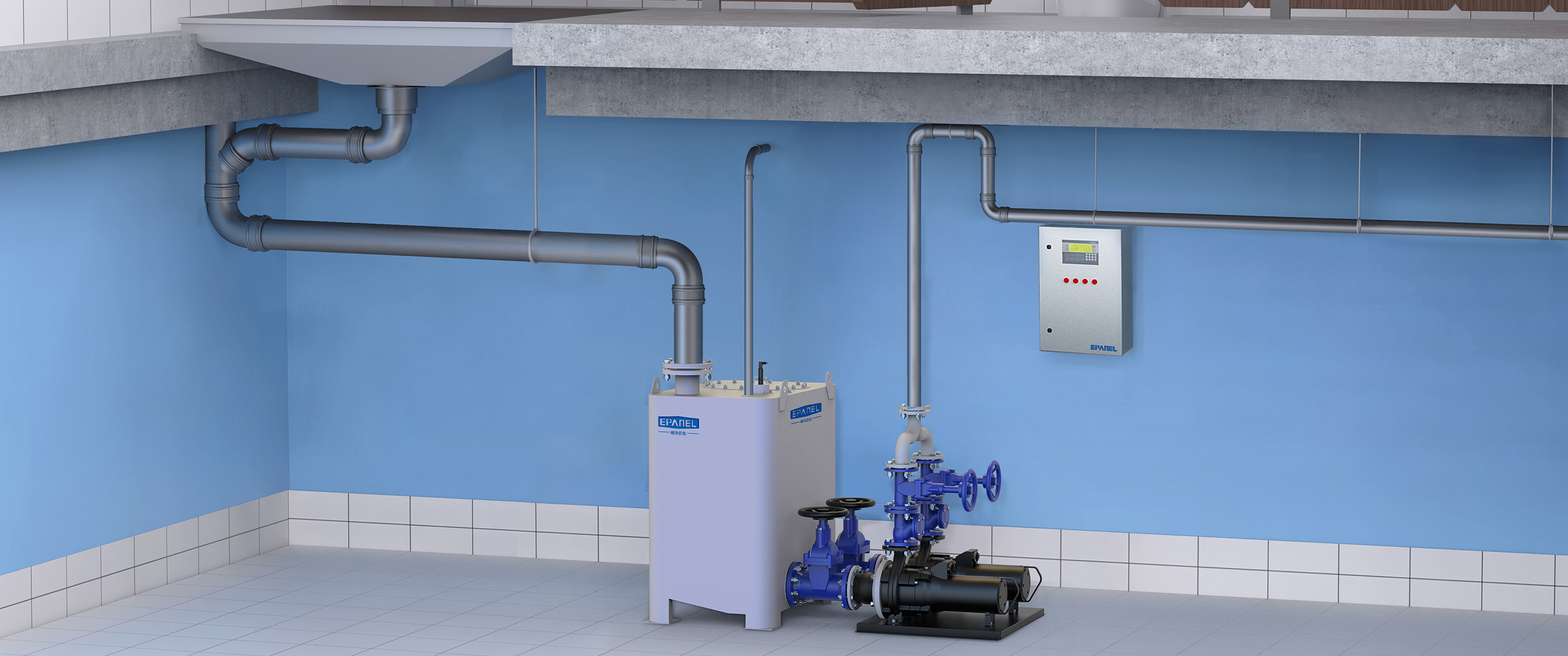 不锈钢泵外置污水提升器